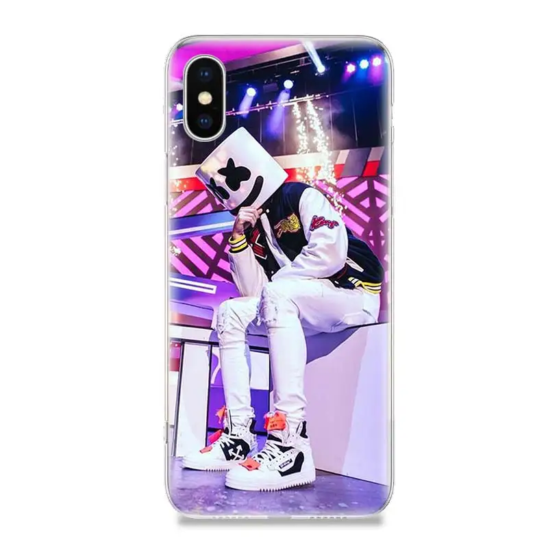 Чехол для телефона Marshmello Doctom DJ Alone чехол iPhone 6 S 7 8 Plus X 10 XS MAX XR 5 5S SE Подарочный на