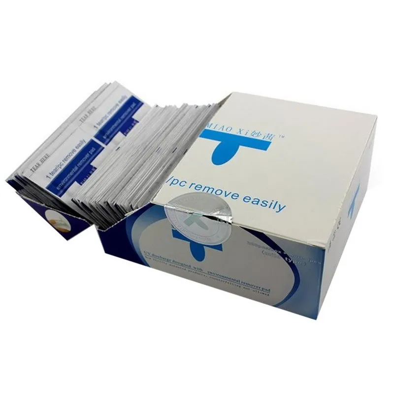 200 шт средство для снятия УФ гель лака обертывания разрядки колодки лак