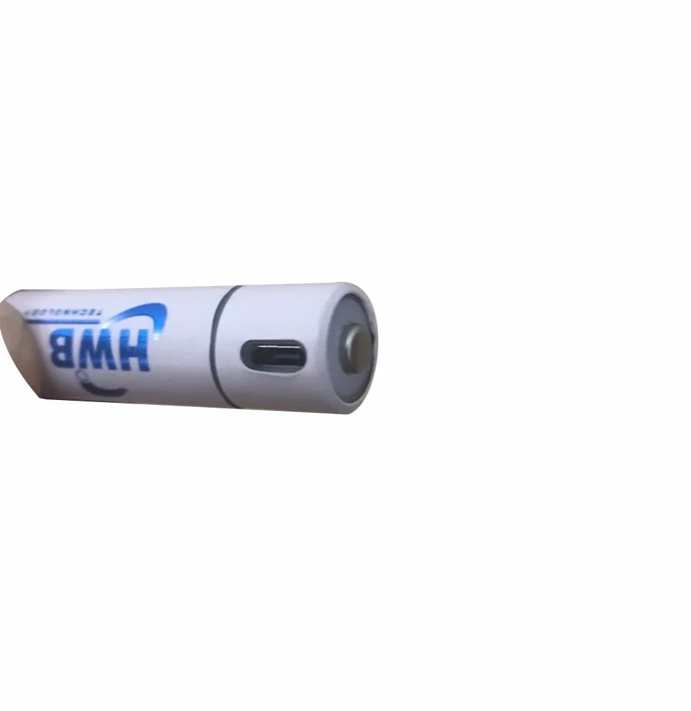 2 шт. перезаряжаемые литий ионные USB батареи 1 5 в AA 1200 мАч|Перезаряжаемые батареи| |