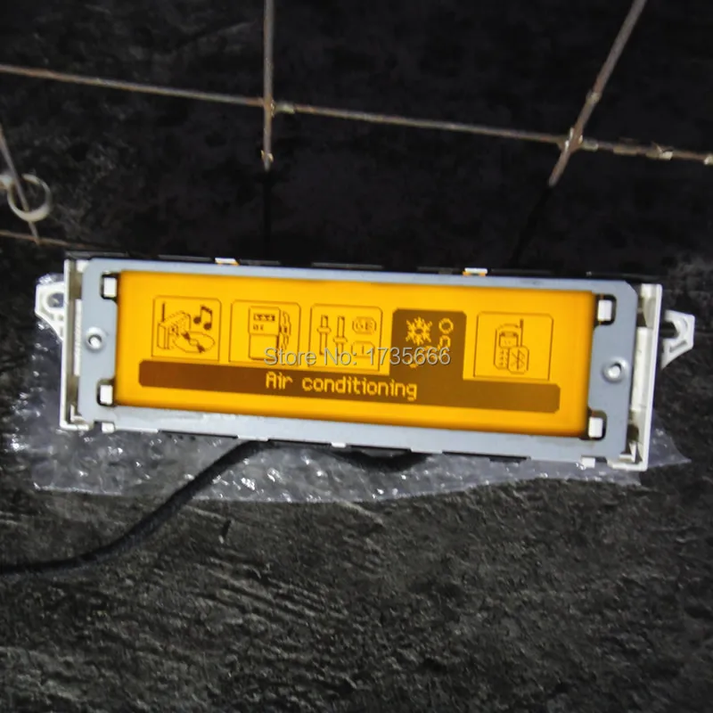 6 шт. экран с поддержкой USB Dual zone air Bluetooth 5 меню дисплей желтый монитор 12 контактов
