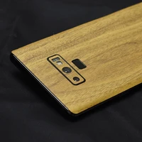 wood grain decorative back film for samsung galaxy note 9 mobile phone protector note9 back film stickers