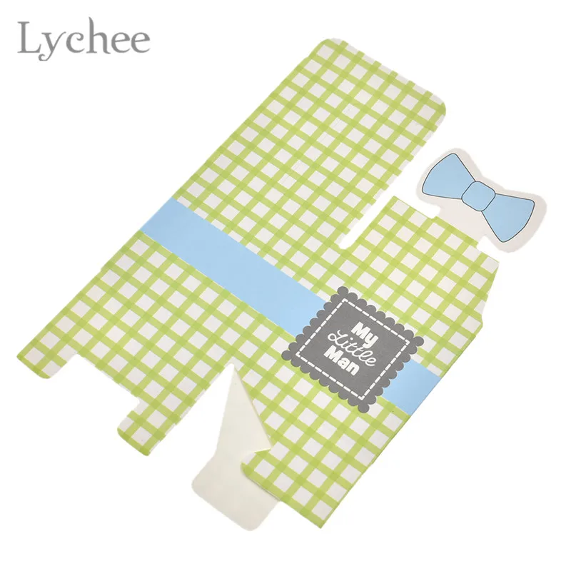 Lychee 10 шт. коробка для конфет на день рождения с бантом и усами мой маленький