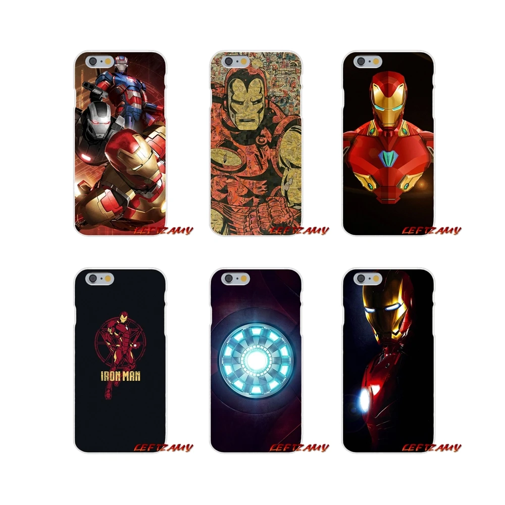 Для Samsung Galaxy S3 S4 S5 MINI S6 S7 edge S8 S9 Plus Note 2 3 4 5 8 Tony Stark Marvel Iron Man аксессуары чехлы для