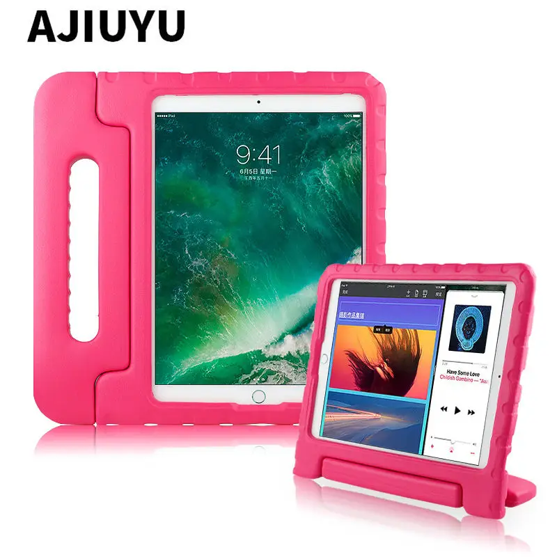 

For Apple iPad Pro 10.5 inch new 2017 Cover Case Children tablet hand-held Shockproof EVA Silicon Cover for iPad 10.5 pro10.5