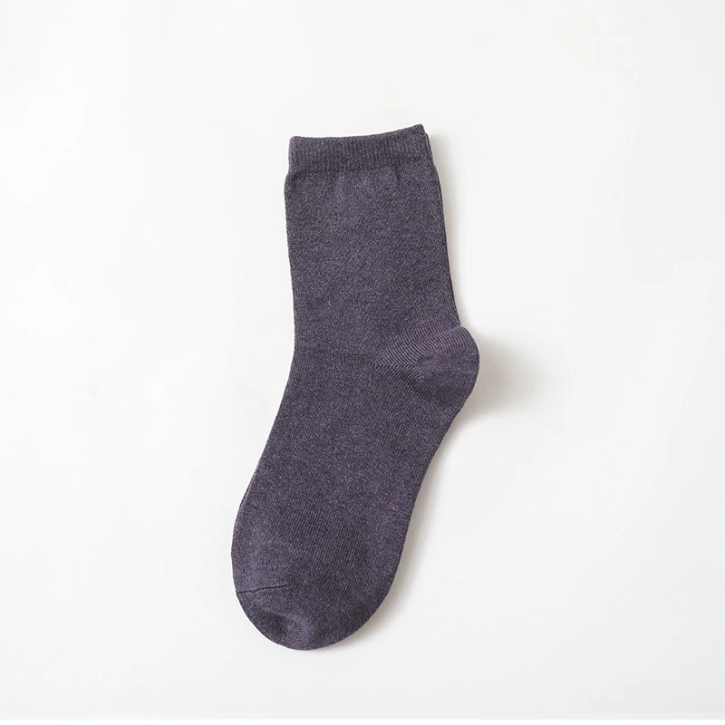 10 Pair Fashion Thicken Candy Colors Cute Short Sock Women Harajuku Kawaii Cotton Socks Hipster Ankle Funny Winter Socks Female