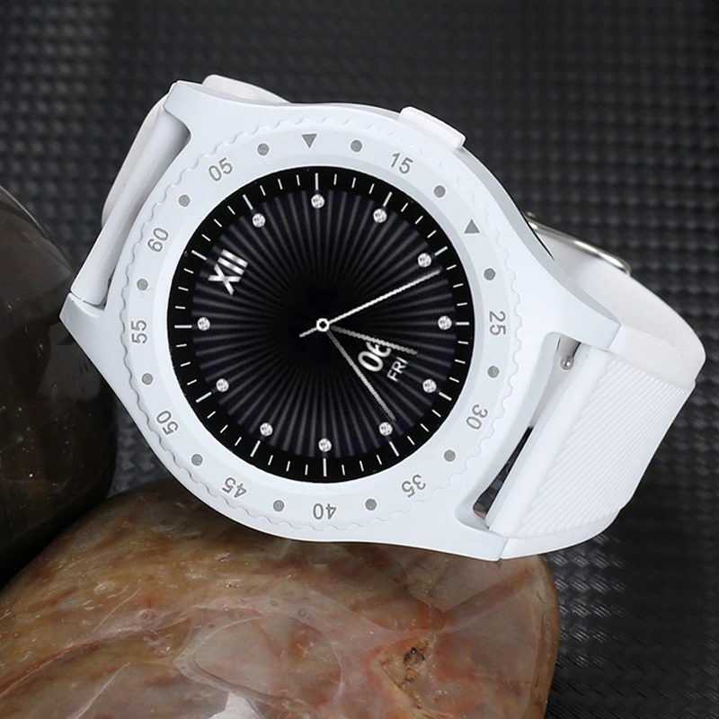 Smartwatch L9 Bluetooth Smart часы 1 22 дюймов круглый Wirstwatch Cool Смарт-часы Фитнес браслет с SIM TF