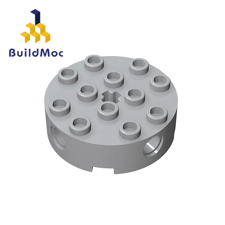 BuildMOC Собирает Частицы 6222 4x4 для строительных блоков детали сделай сам