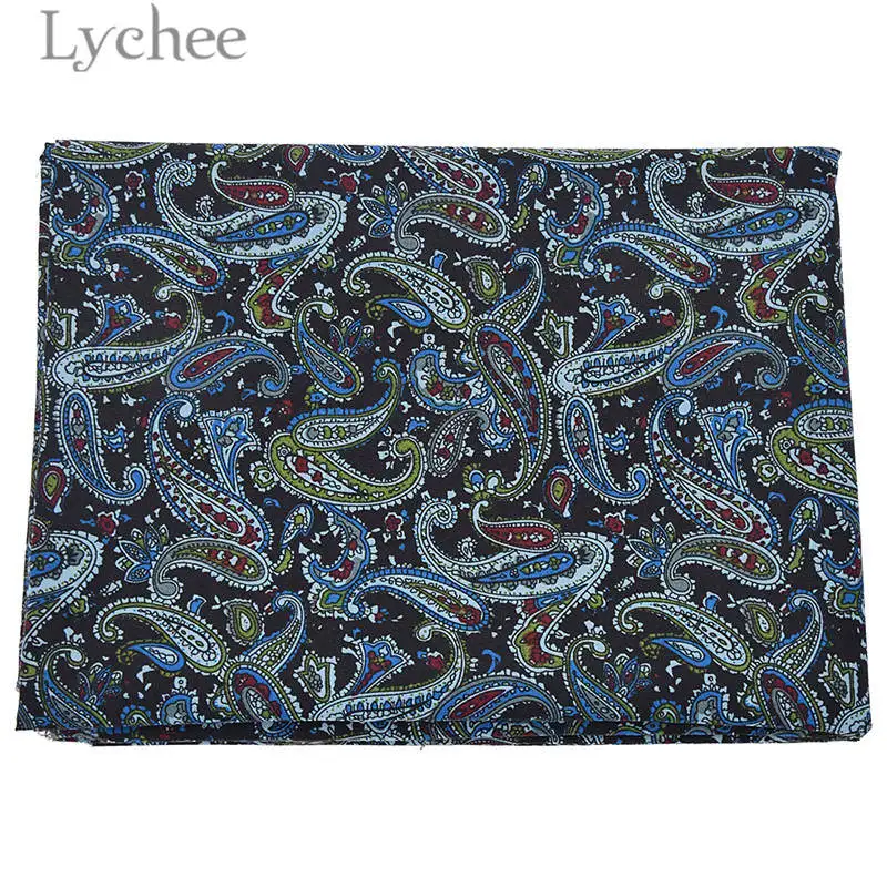 6 Lychee Life 150 см ширина винтажная ткань Пейсли в этническом стиле ткань для шитья ткань ручной работы материалы для одежды - Цвет: 6