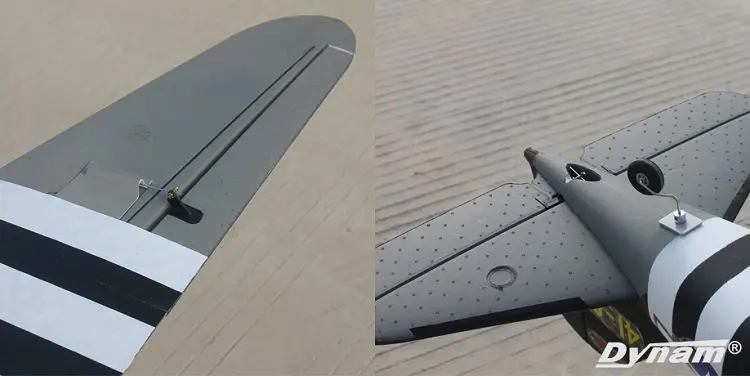 C47SKYBUS skytrain dynam 1,47 метров PNP EPO RC самолет