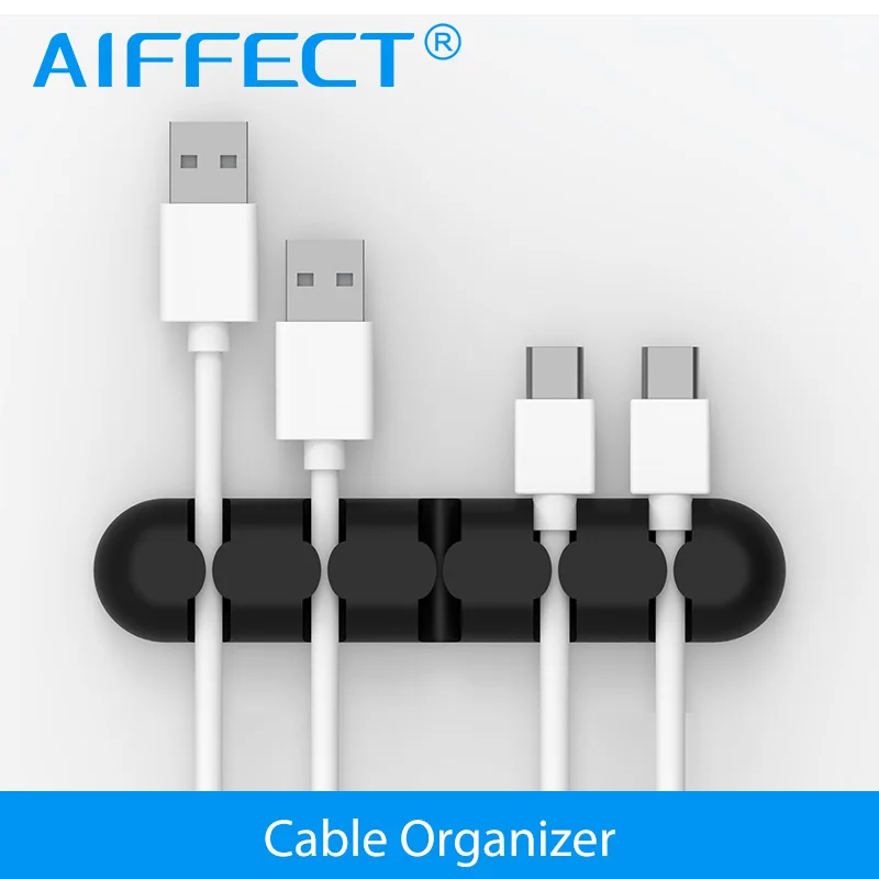 AIFFECT кабель для намотки провода Органайзер наушников шнур держатель Кабельный
