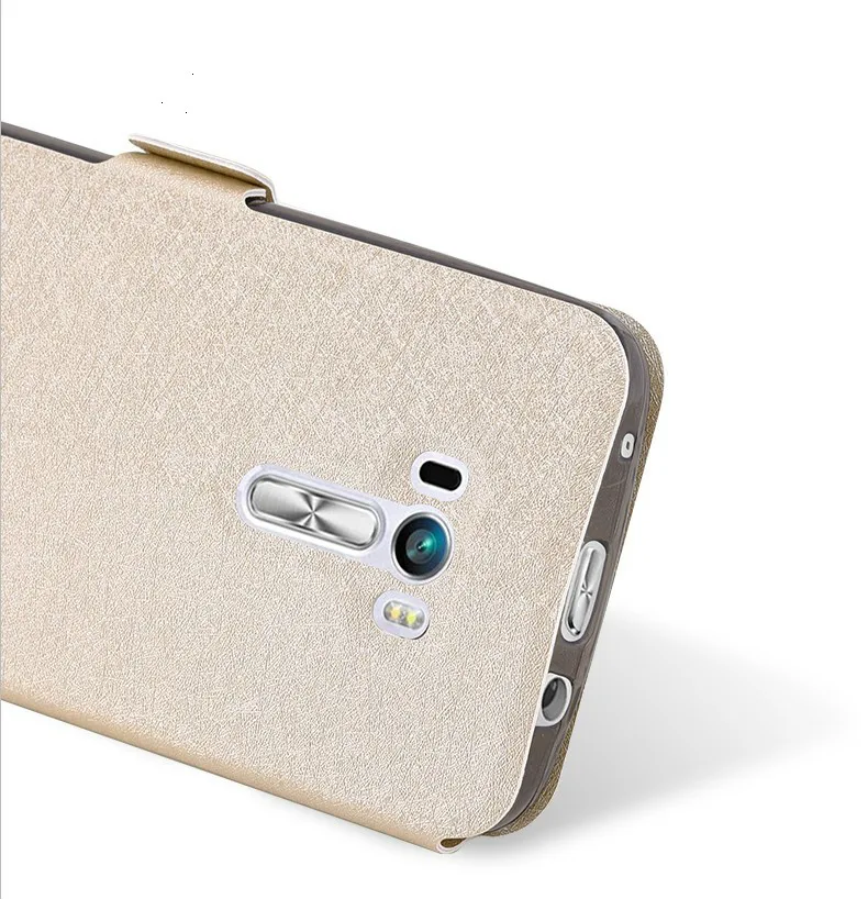 Чехол с окошком для Asus Zenfone Selfie Case Zd551kl чехол из искусственной кожи Для ZenFone ZD551KL 5