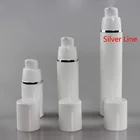 Пустые вакуумные флаконы, 153050 мл, Пластиковый Дозатор для косметического лосьона, 10 шт.лот