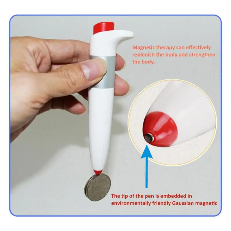 Electronic acupuncture pen Electric meridians Acupuncture machine Magnet Therapy instrument Meridian Energy Pen massager U2 |