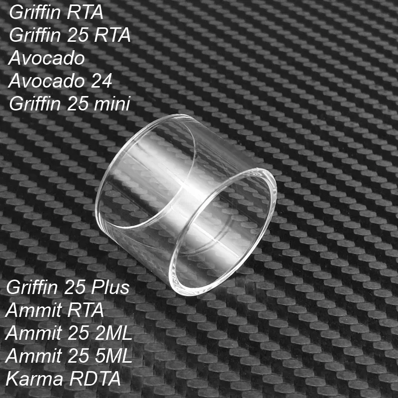 40 шт. Высококачественная сменная стеклянная трубка Pyrex для авокадо/авокадо 24/Ammit