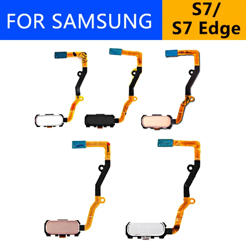 Home Flex для Samsung Galaxy S7 Edge G930 G930F G930V G935A G925S оригинальная задняя кнопка отпечаток
