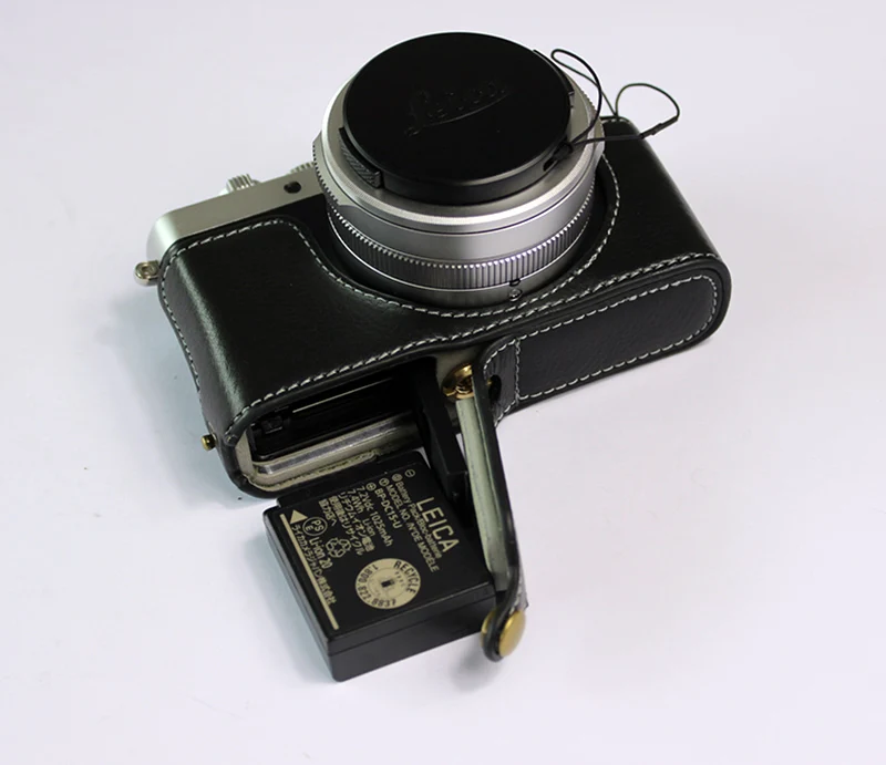 Чехол для камеры из натуральной кожи, нижняя база для leica D-LUX 7 LUX7 D7 D-LUX TYP109 с отверстием для батареи