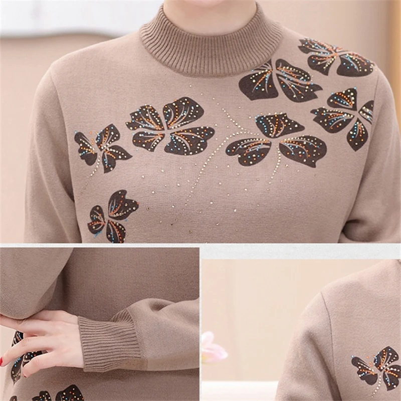 2020 Autumn knitted Sweater Pullover Women O-neck Thick Warm Short Knit Jumpers Ladies Fashion Loose Plus Size Top | Женская одежда