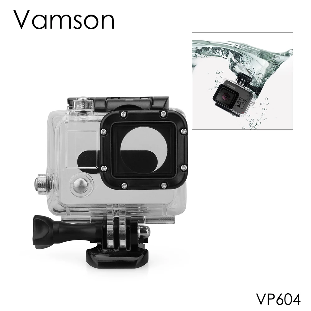 Vamson для GoPro аксессуары водонепроницаемый корпус чехол Gopro Hero 3 подводный дайвинг