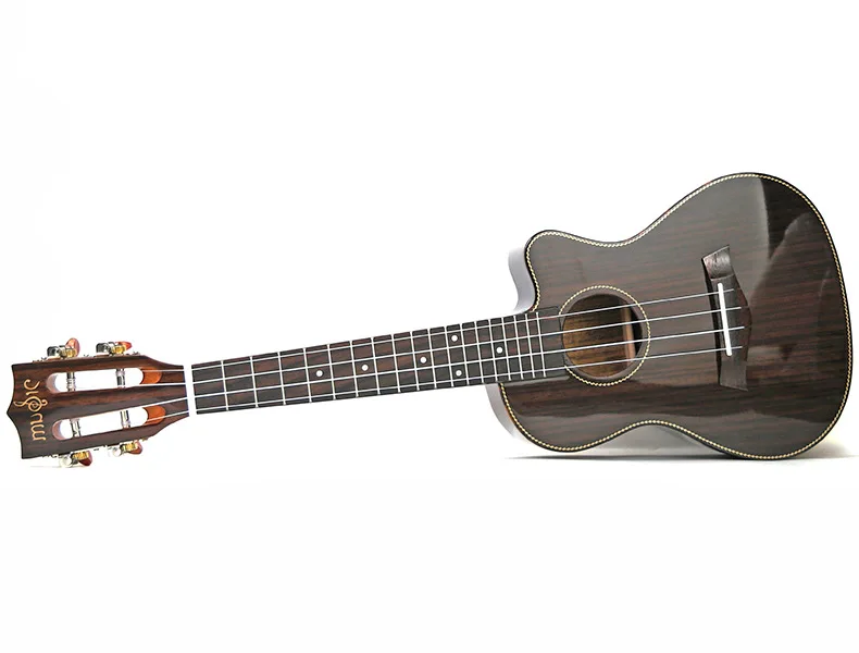 Палисандр 2" tenor Uku4 струны укулеле Cutaway Лады для гитары Гавайские Мини Маленькие guita путешествия акустическая гитара Uke укулеле концерт