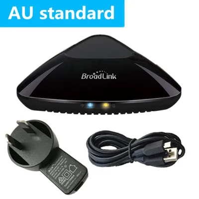 Newset Pro-AU plug Универсальный Интеллектуальный Контролер Broadlink RM Pro+ RM mini3 wifi+ IR+ RF+ 4G управление Умный дом автоматизация Ios Беспроводная мини-клавиатура для андроид дома - Цвет: Newset Pro-AU plug