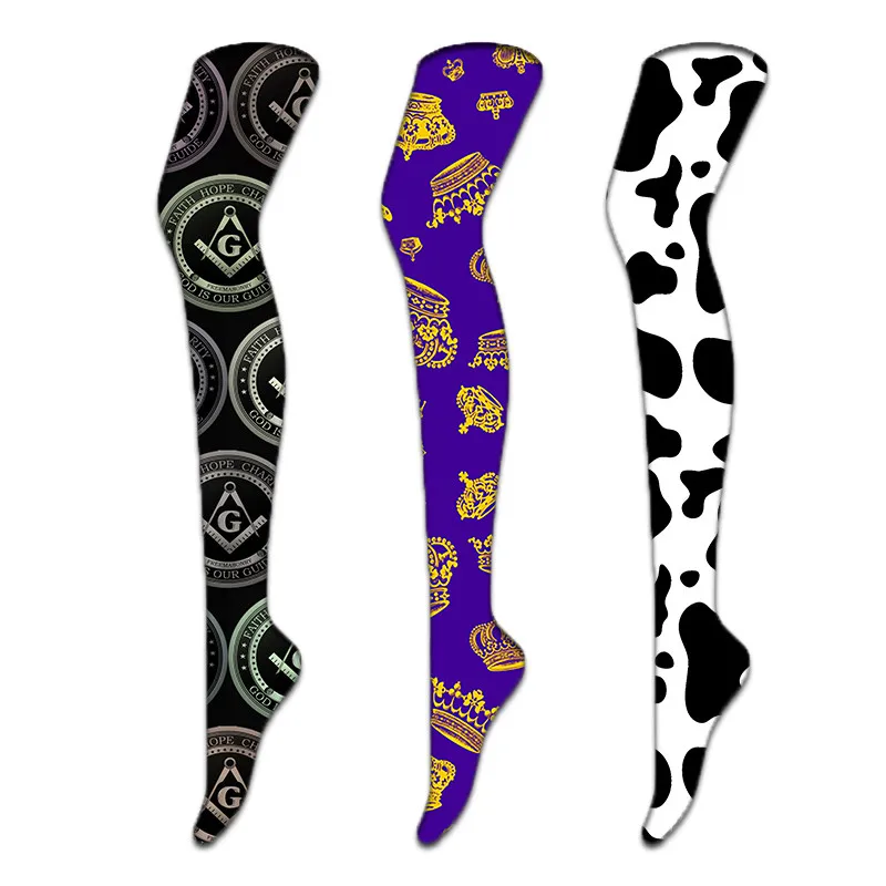 Летние 2019 1 пара Для женщин чулки высокие гетры в полоску тонкие сетчатые