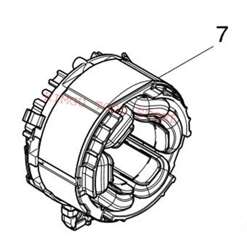 

Подлинное поле для Makita 629225-3 DDF484 DHP484 DDF484Z