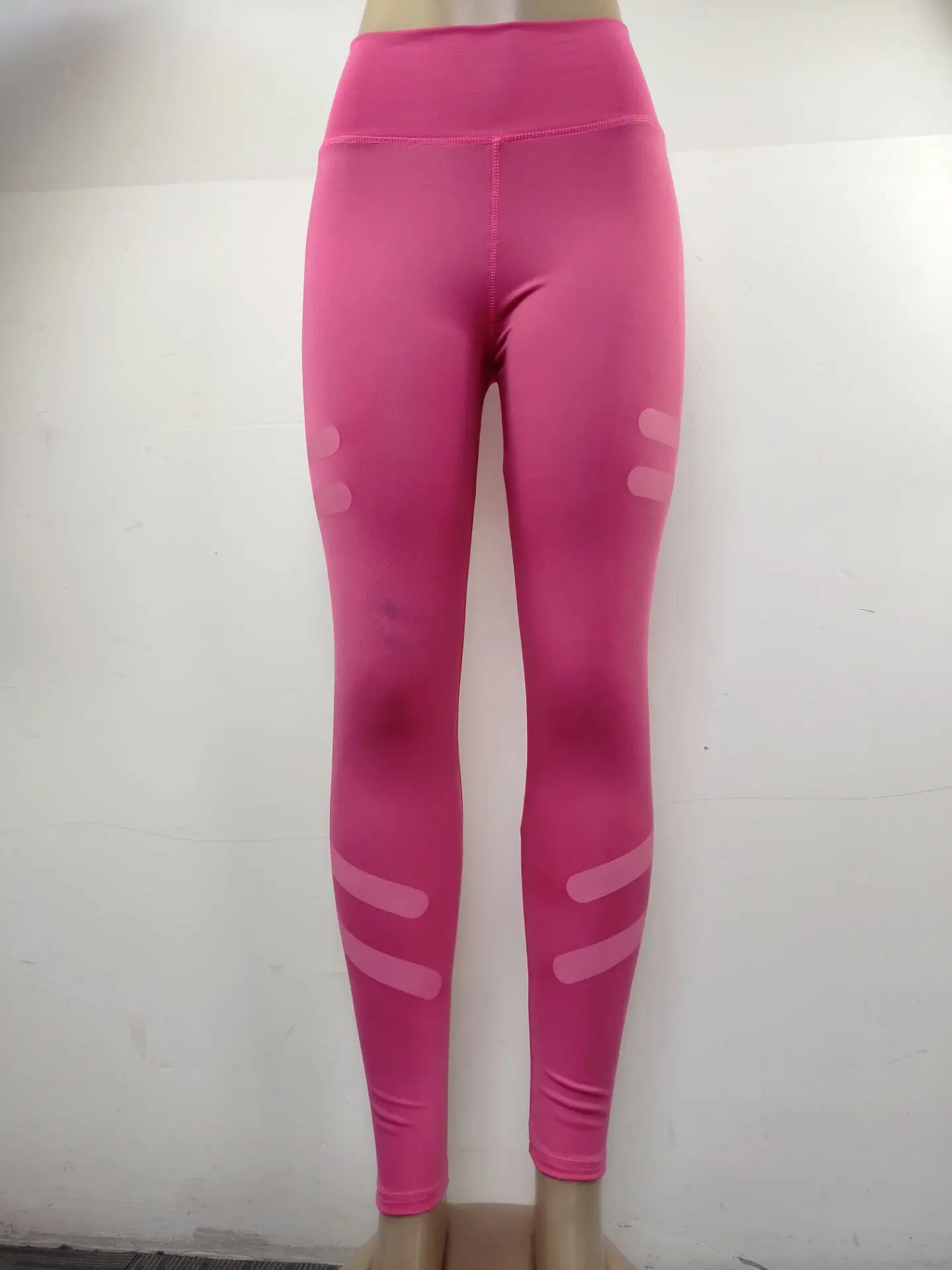 Rose Pink 6 цветов армейский зеленый спортивные Леггинсы Одежда для женщин фитнес быстросохнущие брюки высокая талия леггинсы для фитнеса тренировки Леггинсы - Цвет: Rose Pink