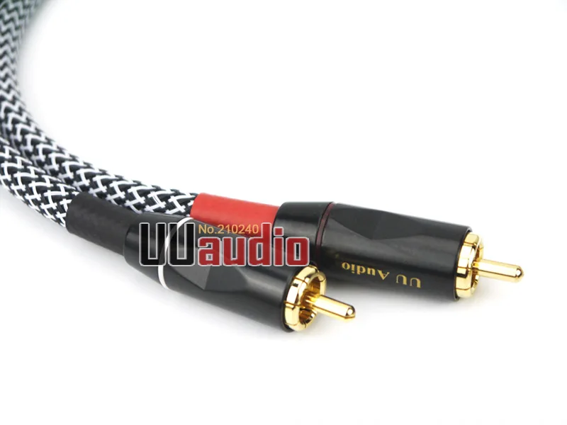 1 пара высококачественный кабель RCA Canare 4N OFC профессиональный аудиосигнала 0 2 5