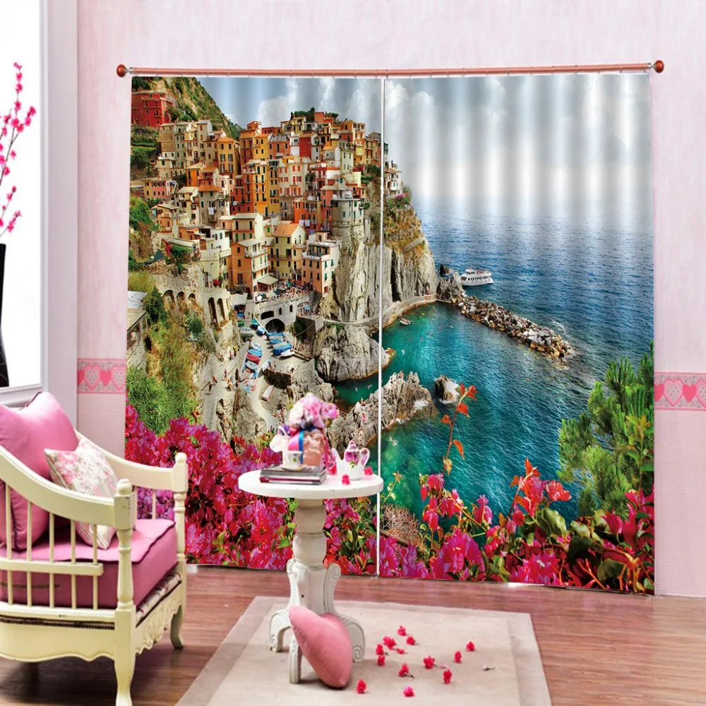 Европейские 3d-занавески с изображением ангела занавески для гостиной спальни