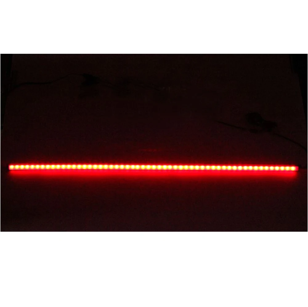 

12V 24V Red Flowing Flashing LED Car High Level Third Brake Light Car Tuning Truck Stop Additional Brake Light Flexible Strip