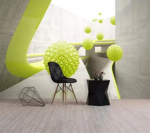 Пользовательские фотообои beibehang, 3d стерео геометрия, будущее, космос, город, обои, ТВ, ресторан, фоновая стена, 3d обои