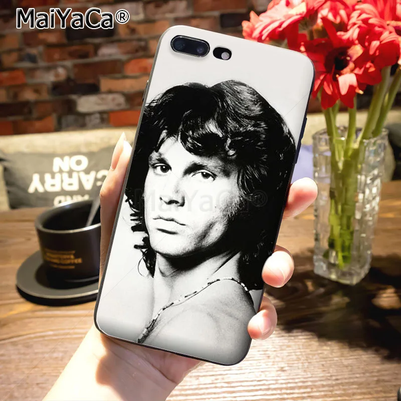 MaiYaCa the Door jim morrison Luxury High end phone Accessories Case for iPhone 7plus 8 6 6S Plus X 5S 11 12pro SE shell|Бамперы| |