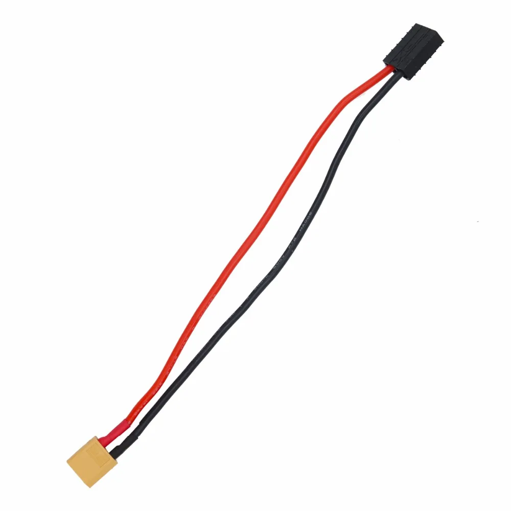 5 пара/лот XT60 гнездовой разъем к адаптеру 14AWG силиконовый соединительный провод