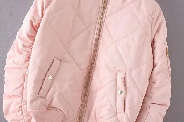 Новая мода 2018 Осень Зима куртка бомбер женский стеганый жакет в стиле кэжуал