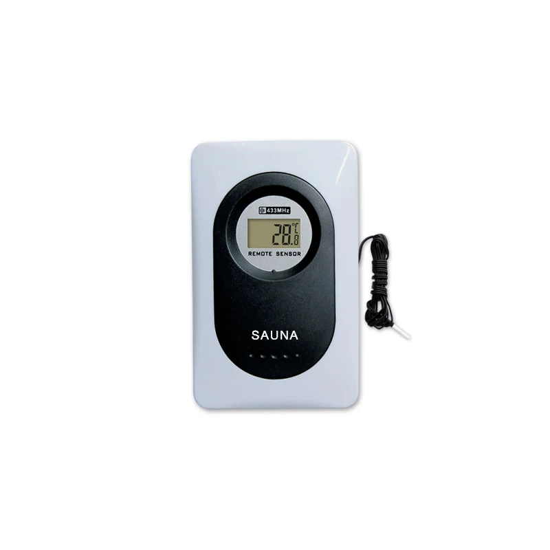 Sauna Sensor DYKIE беспроводной датчик температуры с цифровым дисплеем для сауны с металлическим зондом длина линии измерения температуры 1,5 метров - Цвет: Sauna Sensor