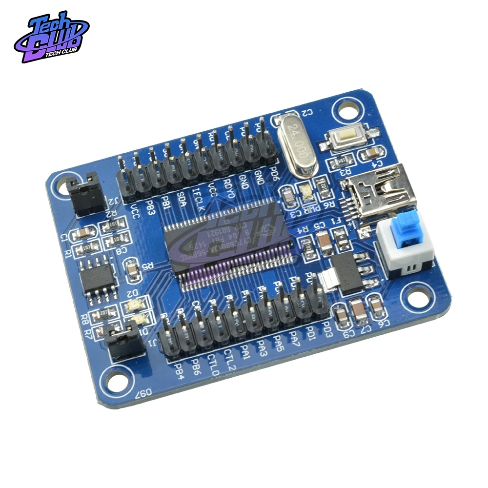 Материнская плата анализатора логики USB разработки кода с разъемом IIC I2C