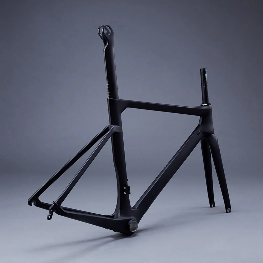 Полностью углеродное волокно 700C рама для шоссейного велосипеда AERO Road rame Seatpost