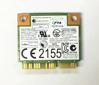 SSEA беспроводная карта для ноутбука Broadcom BCM943142 Wi Fi + Bluetooth 4 0 802.11B/G/N 300 Мбит/с Lenovo
