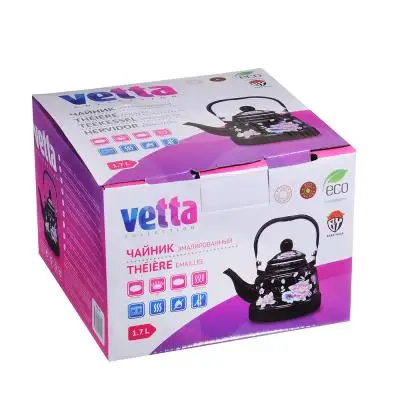 Чайник &quotVETTA&quot 1 7 л эмалированый | Дом и сад