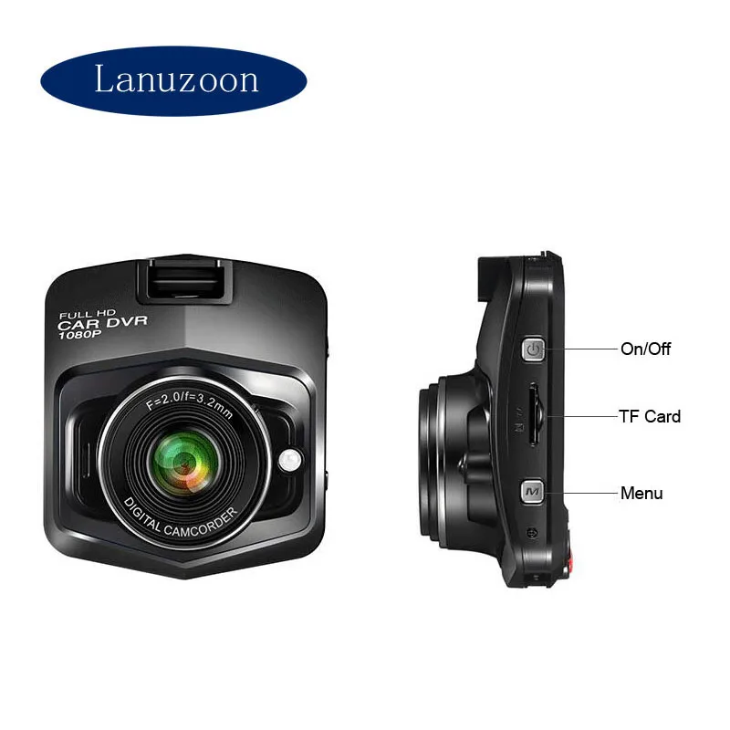 Видеорегистратор для автомобиля видеокамера Full HD 1920x1080G-sensor Dash Cam Автомобильный