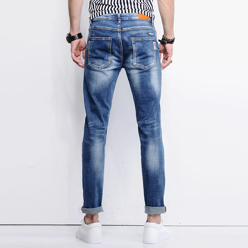 Новое поступление 2017 года Джинсы для женщин Для мужчин Демисезонный модные