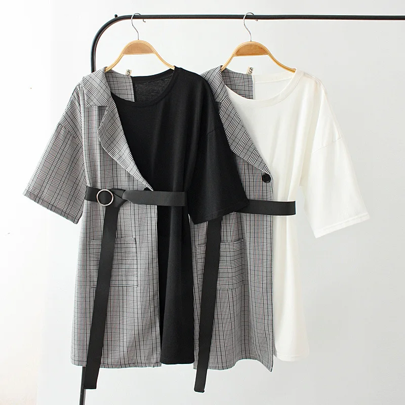 2019 женская одежда летняя свободного размера плюс повседневные платья с коротким