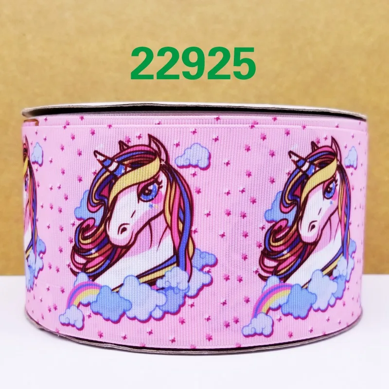 Бесплатная доставка 50 ярдов мультфильм печатных grosgrain ленты 22924|Ленты для шитья| |