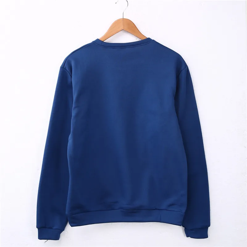 Толстовки унисекс для мужчин и женщин свитшот с круглым вырезом Сантой страшный