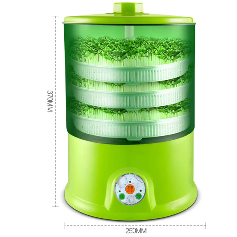 Машина для выращивания фасоли домашняя Автоматическая 3 слойная большая емкость