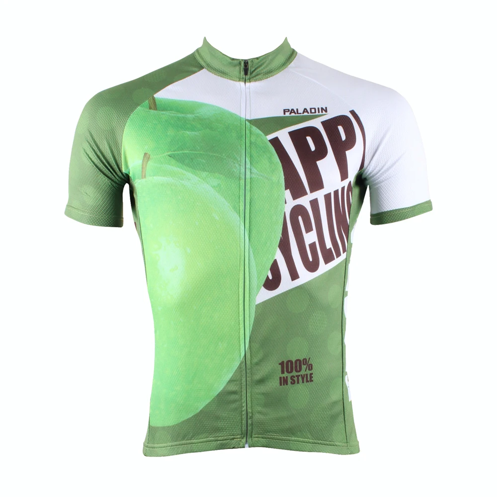 2015 мужская Зеленый МАРТИН ФОКС Лето Дышащая Лайкра майки Езда Рукавом Джерси