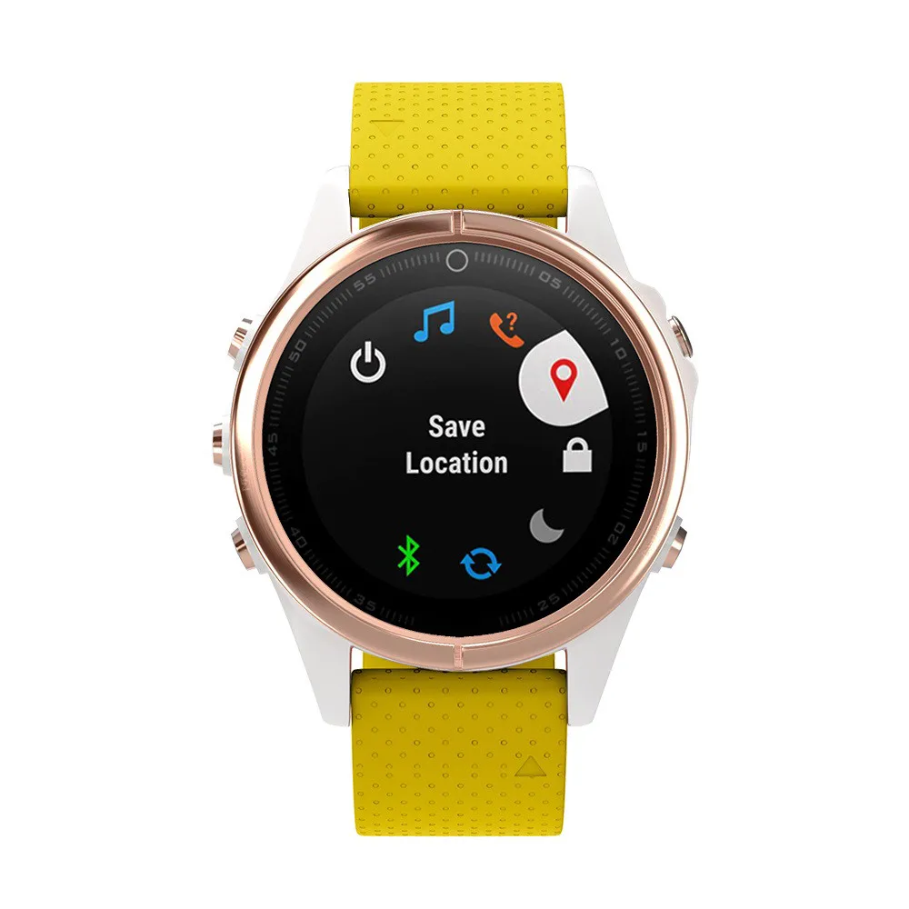 Спортивный Браслет для Garmin Fenix 5S Plus, сменные ремешки для часов, силиконовый, быстросъемный, легко прилегающий, Wirstband ремешок l1017#2