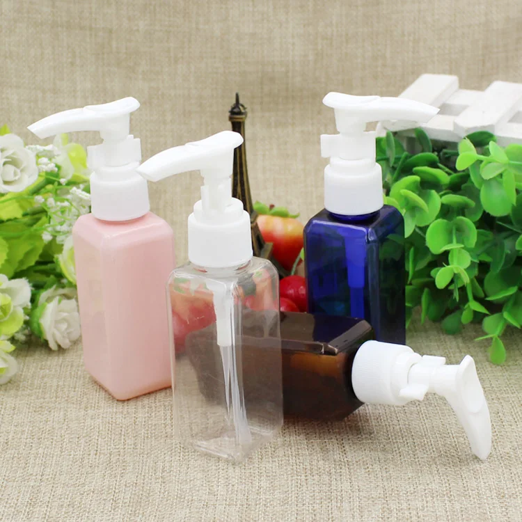 10/20pcs 50ml Travel Makeup Empty Plastic Bottles Flip Cap For Liquid Lotion Cream | Красота и здоровье