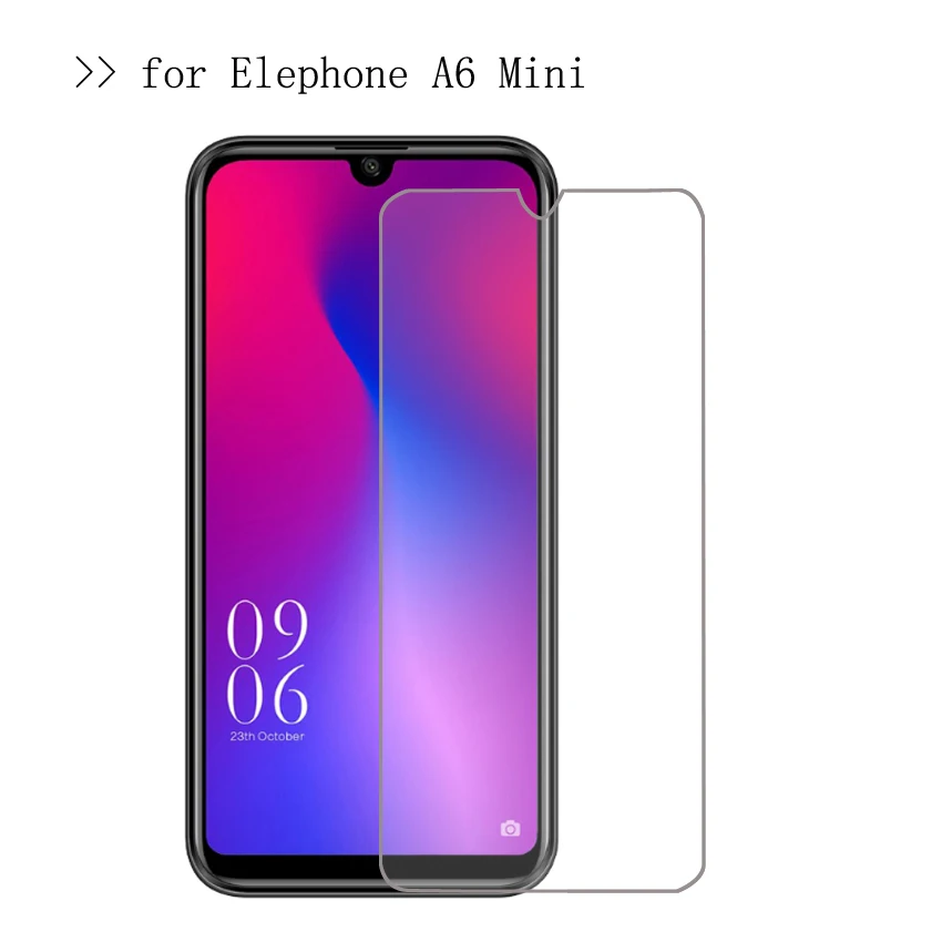 Elephone A5 Lite чехол стеклянный закаленное стекло для P9000 A4 A6 Mini S8 пленка телефона Soldier