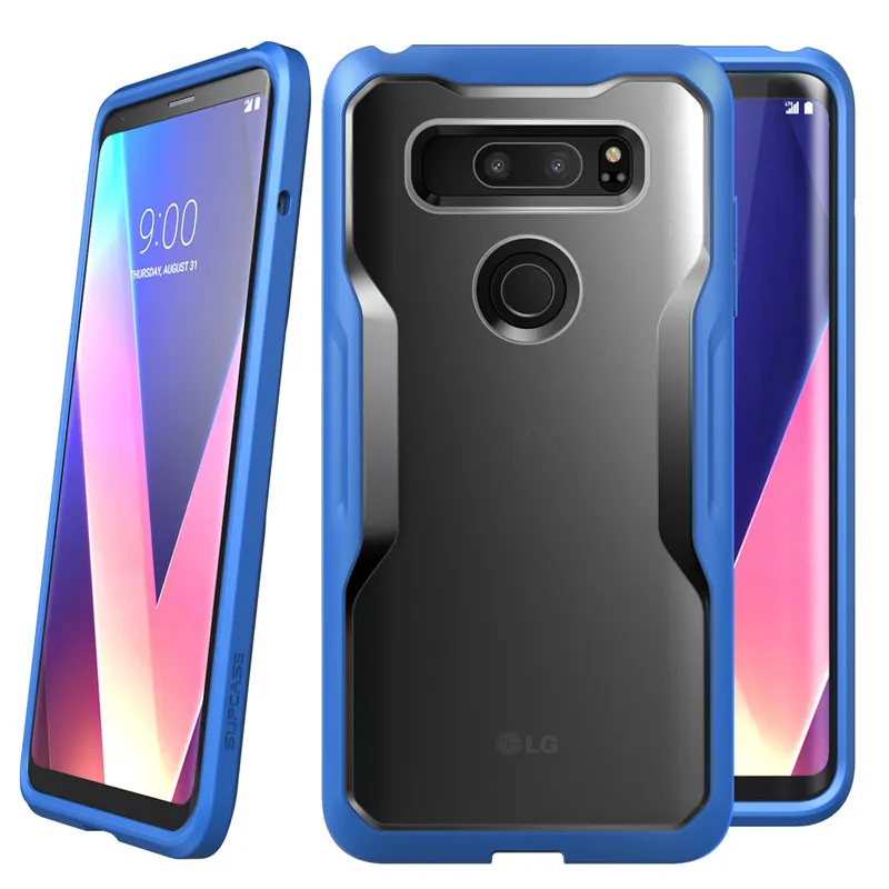 SUPCASE For LG V30 Case UB Series Premium Hybrid Protective Clear Frost TPU Bumper + PC Cover V30s Plus V35 ThinQ |